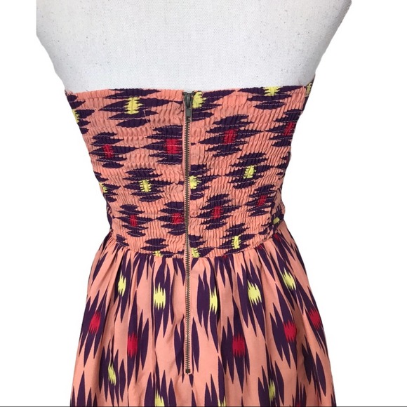 MM Couture by Miss Me Tribal aztec strapless dress - Picture 8 of 11